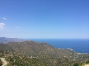 View from San Pere de Rodes
