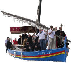 Feasts of saint Vincent in Collioure - Procession