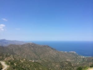 Vista desde San Pere de Rodes